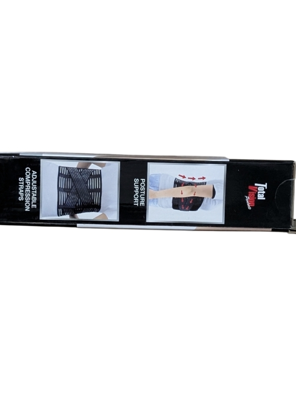 Back Support Brace - Black - Compression Support - Picture 5 of 5